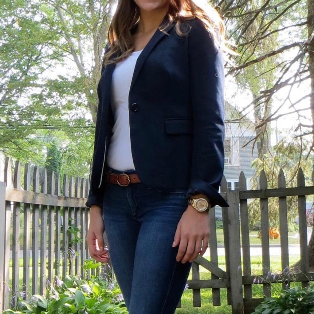 J. Crew Navy Blazer